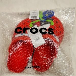 (New) Lightning Mcqueen Crocs Clogs M6/W8